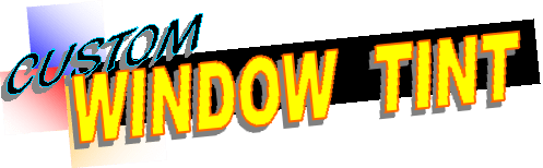 Custom Window Tint Logo